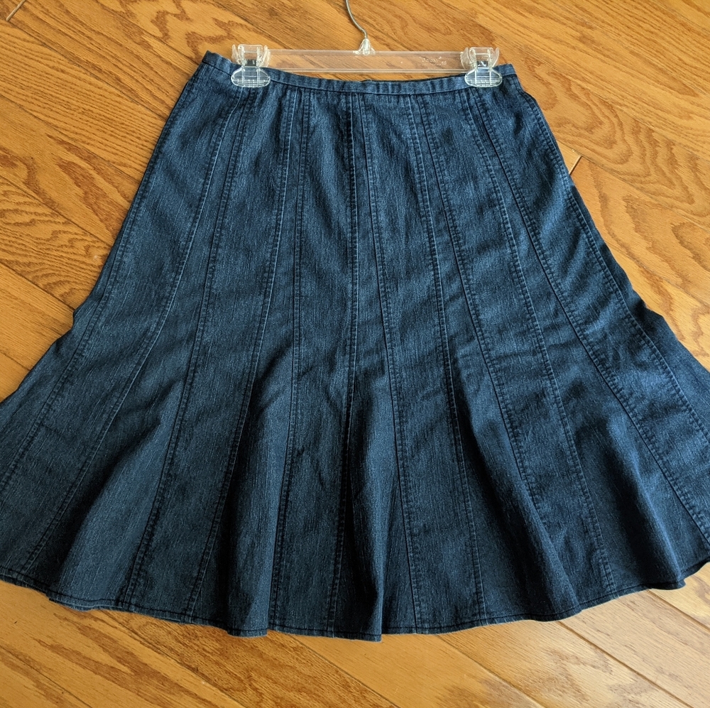 WESTBOUND Denim skirt, petite